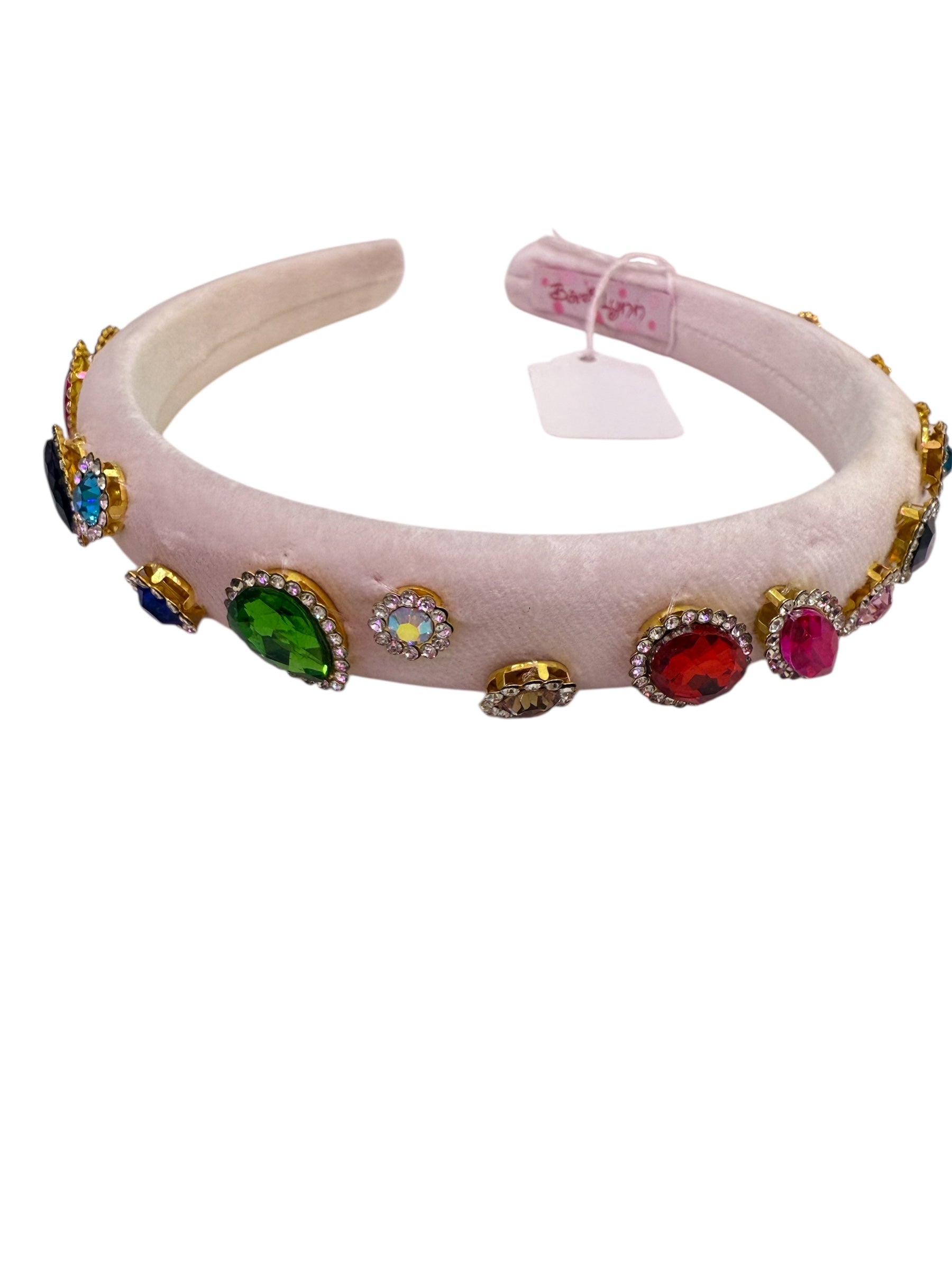 White Rhinestone Headband